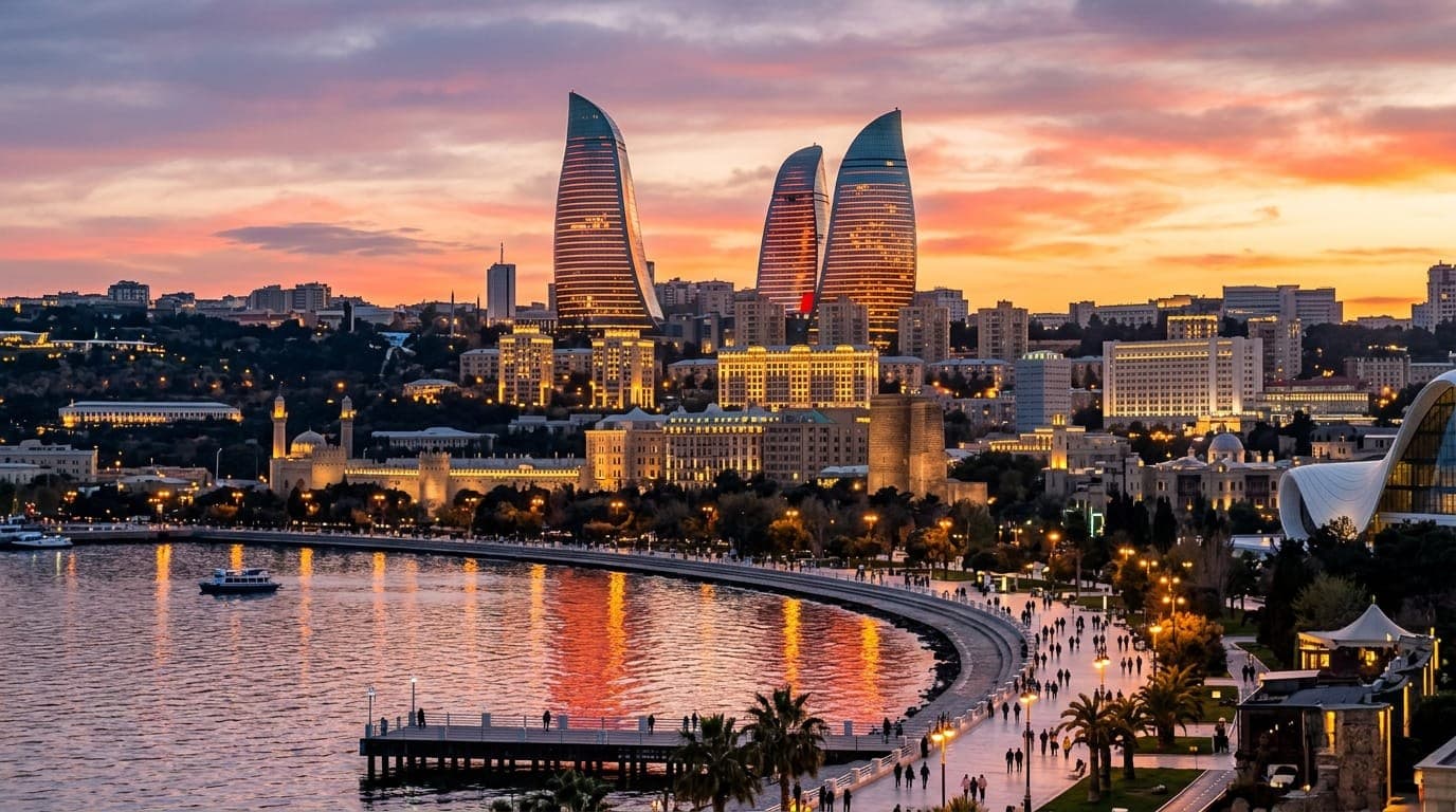 Baku — cinematic view
