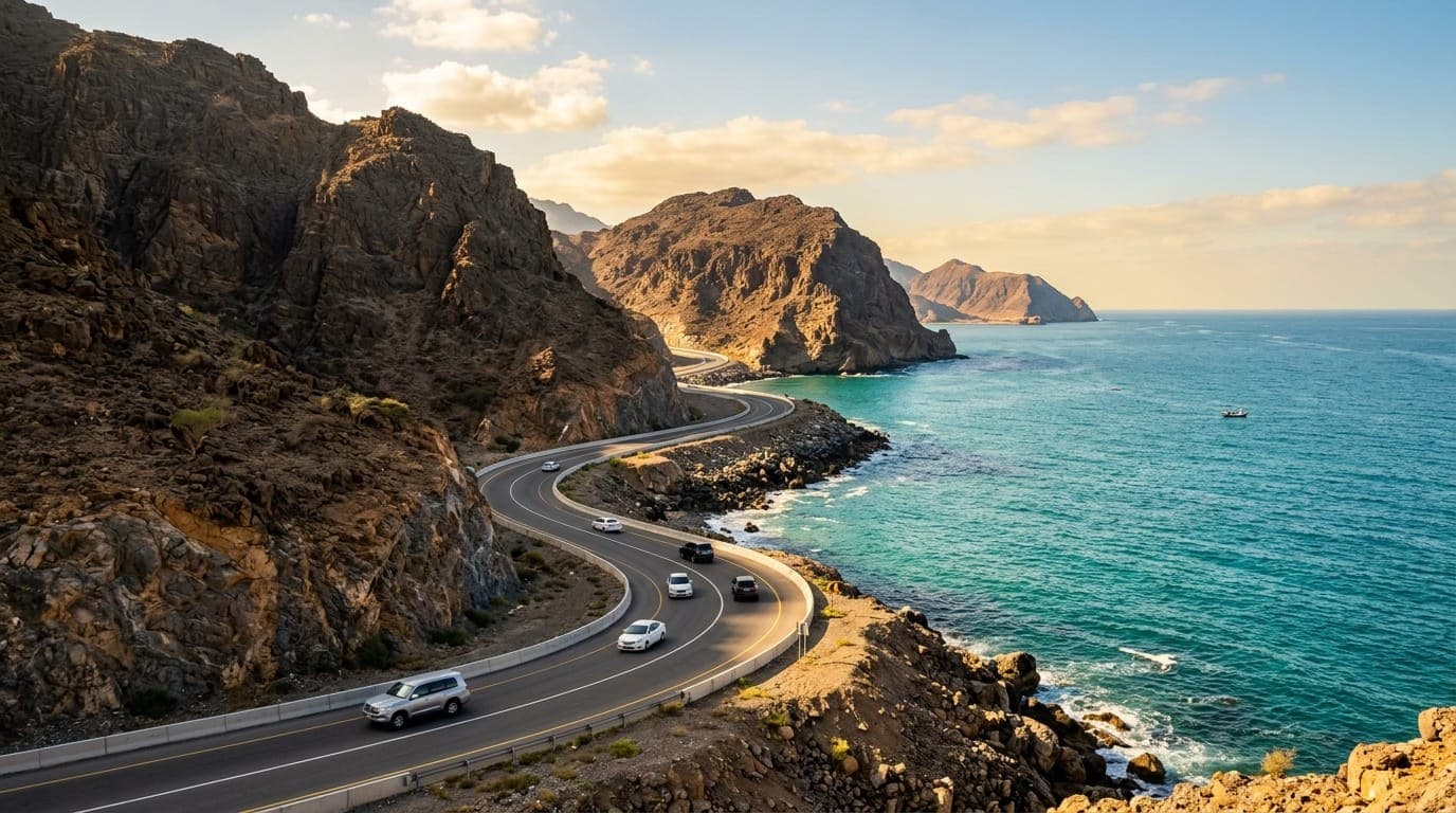 Muscat to Sur: the coast road