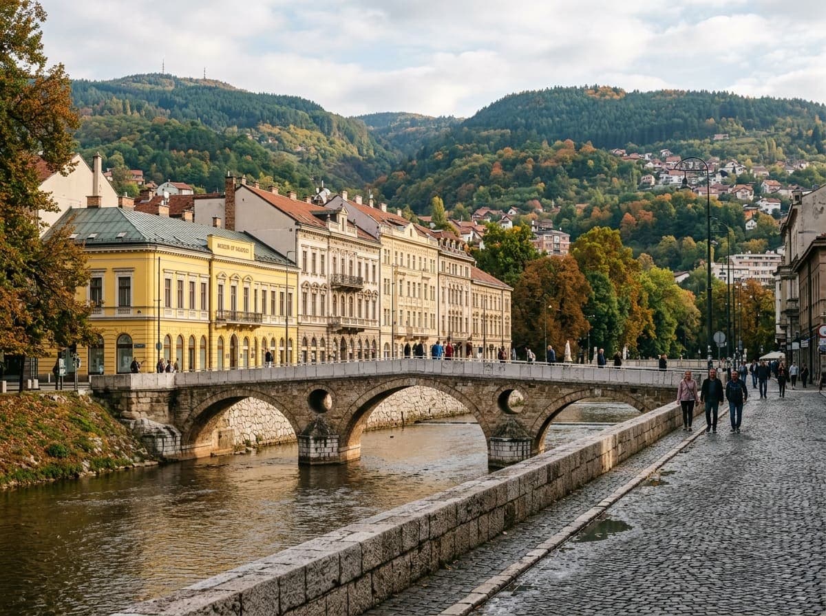 Latin Bridge over the Miljacka
